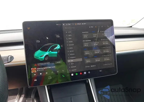 2021 Tesla Model Y Long Range Dual Motor All-Wheel Drive из США, поврежденный, VIN 5YJYGDEE1MF086369